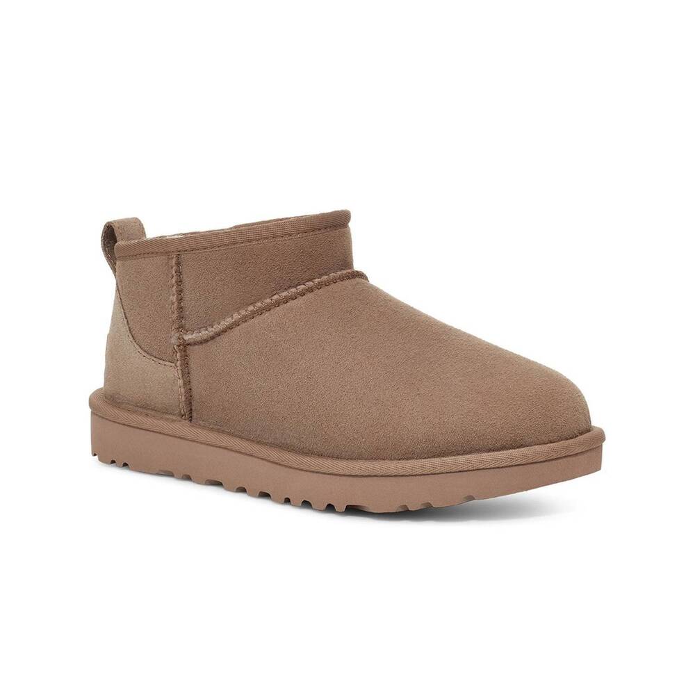 NEW UGG women's classic ultra mini boot in caribou